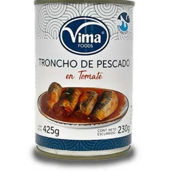Tronche de pescado en puré