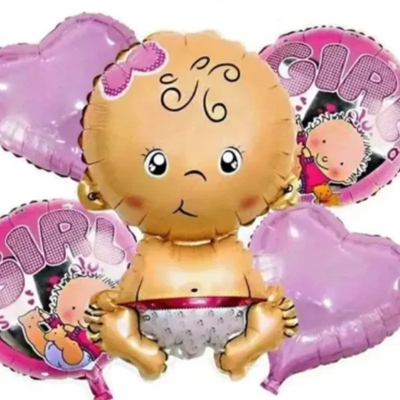 Set de globos Baby Shower niña