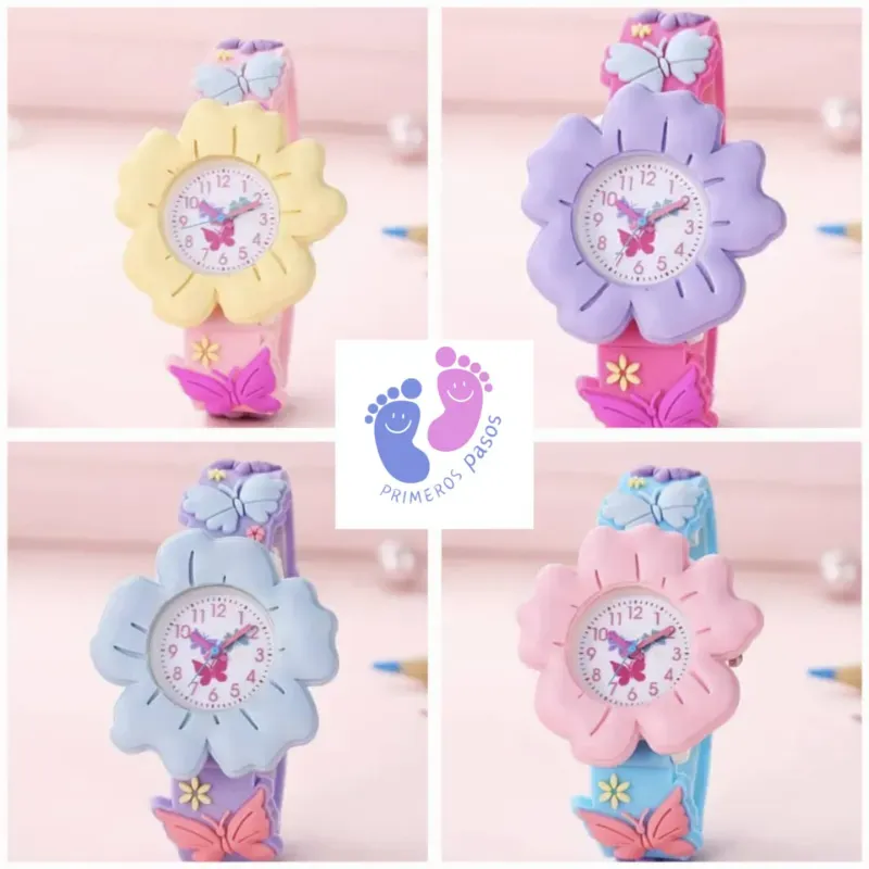 Reloj analógico para niñas