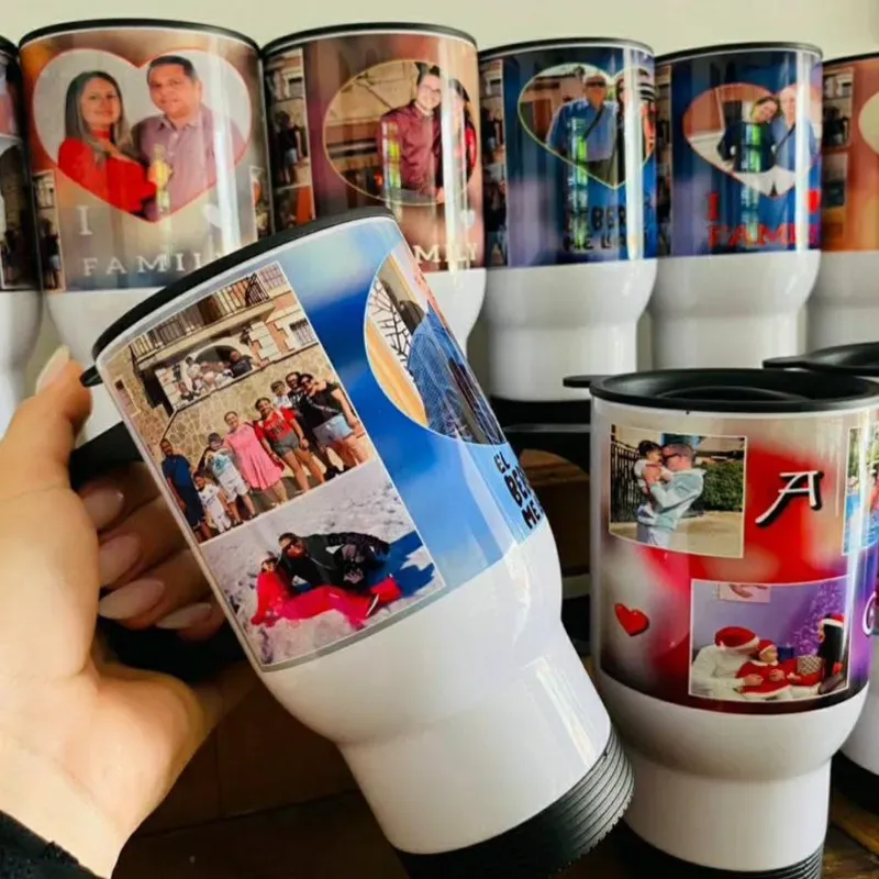 Jarras térmicas blancas