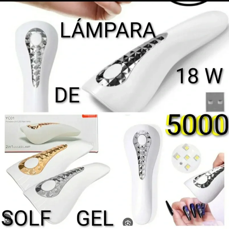 LAMPARAS RECARGABLE DE SOLF GEL