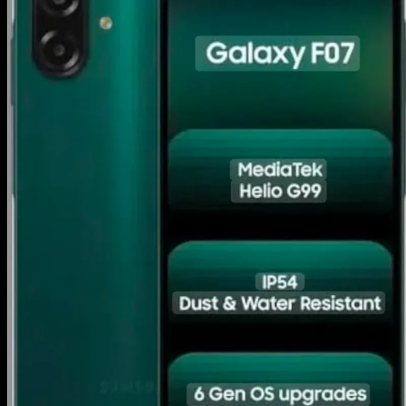 Samsung Galaxy F07 ( 4 ram y 64 Gb )