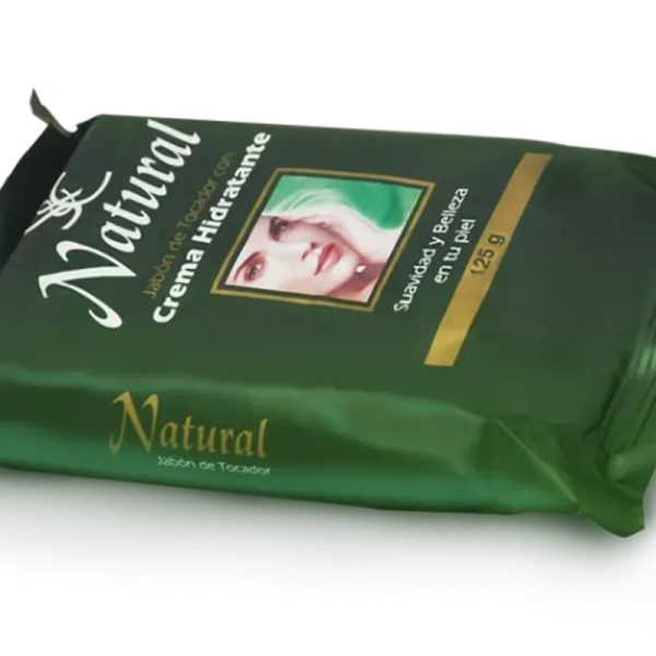 S&C Natural Jabón de Tocador con Crema Hidratante 125g