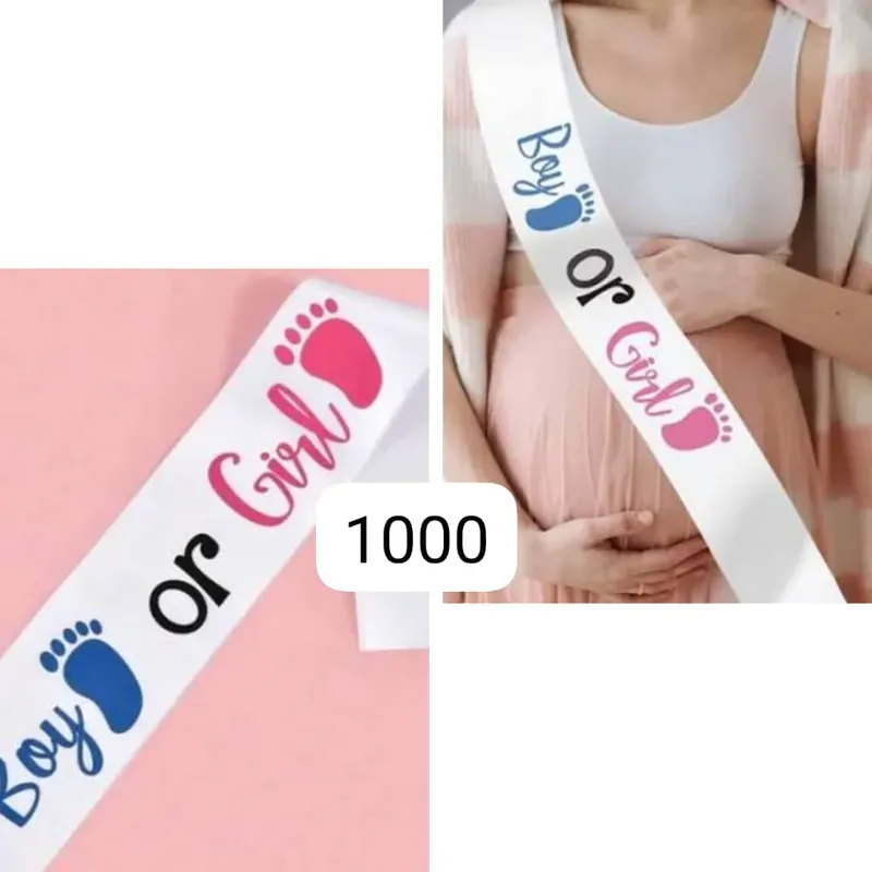 Bandas para revelacion de sexo