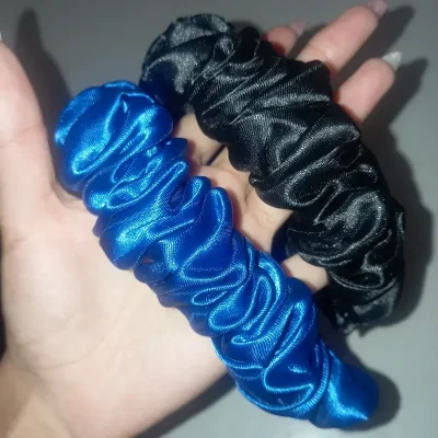 Diademas scrunchies