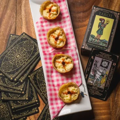 Tostones Rellenos de Queso Gouda