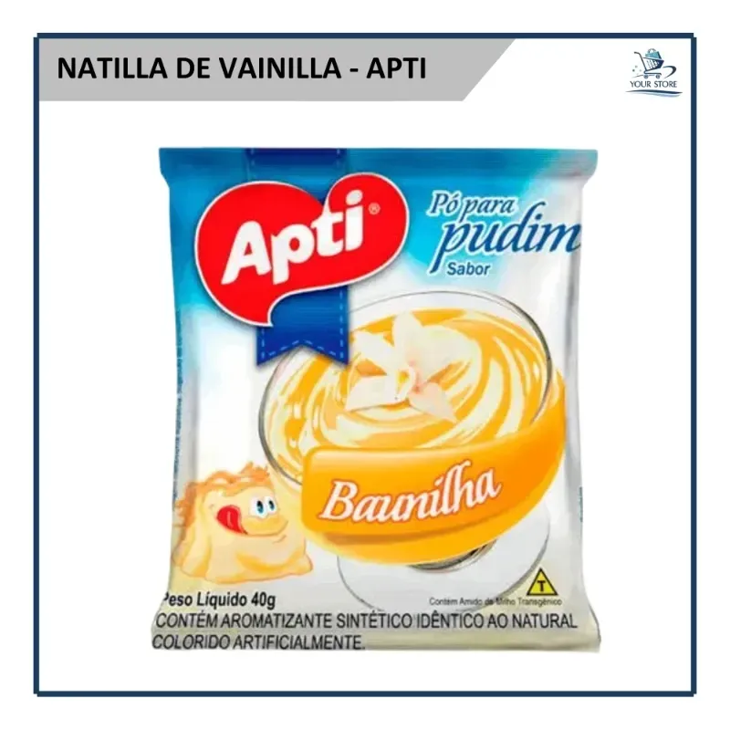 Natilla de Vainilla - Apti (40g)