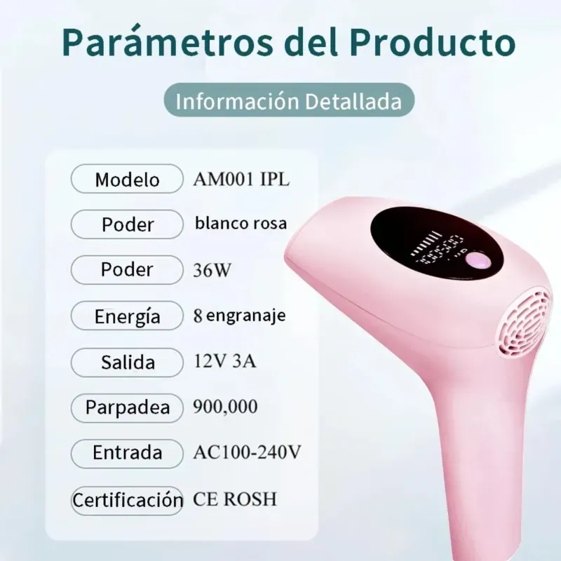 DEPILADOR LÁSER IPL