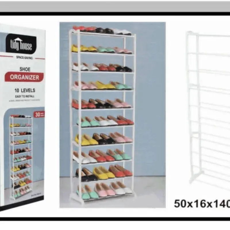 Zapatera de 10 niveles