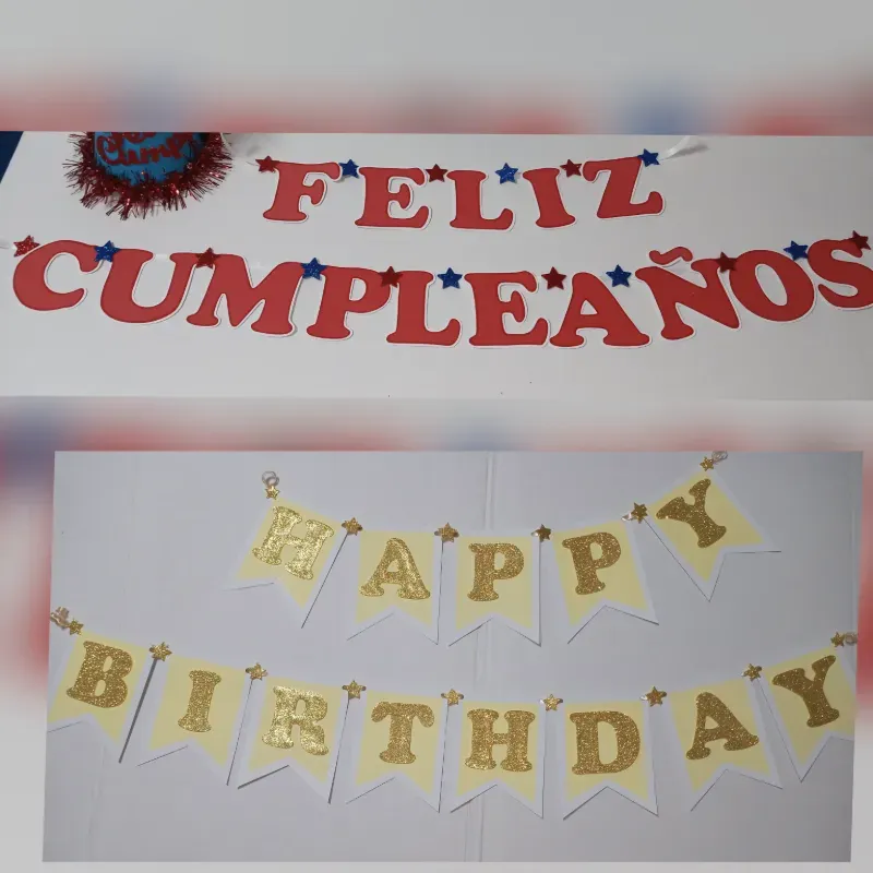 Cartel Feliz Cumpleaños