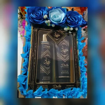 Juego de perfume/rosas eternas