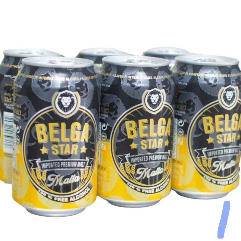Pack de 6 Maltas Belga Star ( 330 ml)