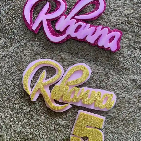 Topers personalizado de nombre