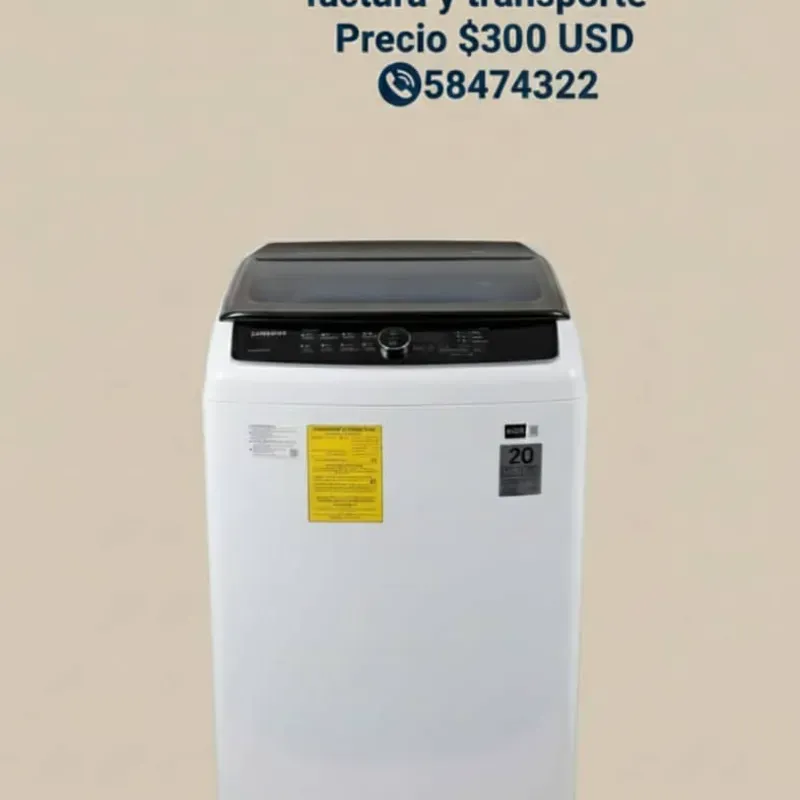 Lavadora automática Samsung 9 kg