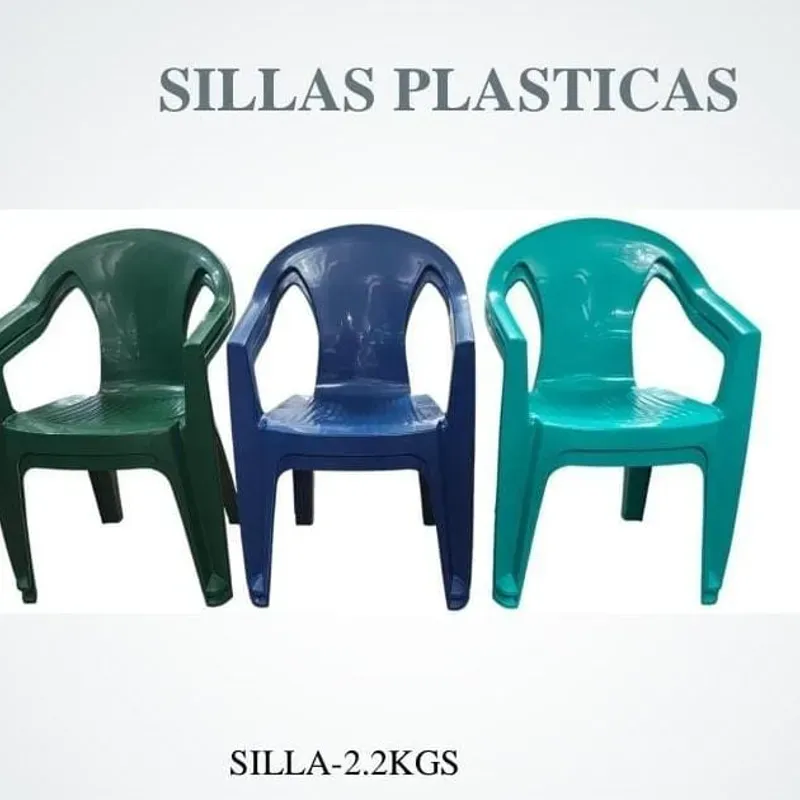 Sillas plásticas