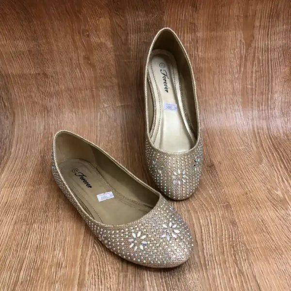 Ballerinas con piedras brillantes