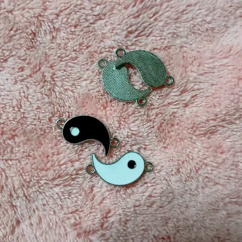 Dije Conector Yin Yang para pareja