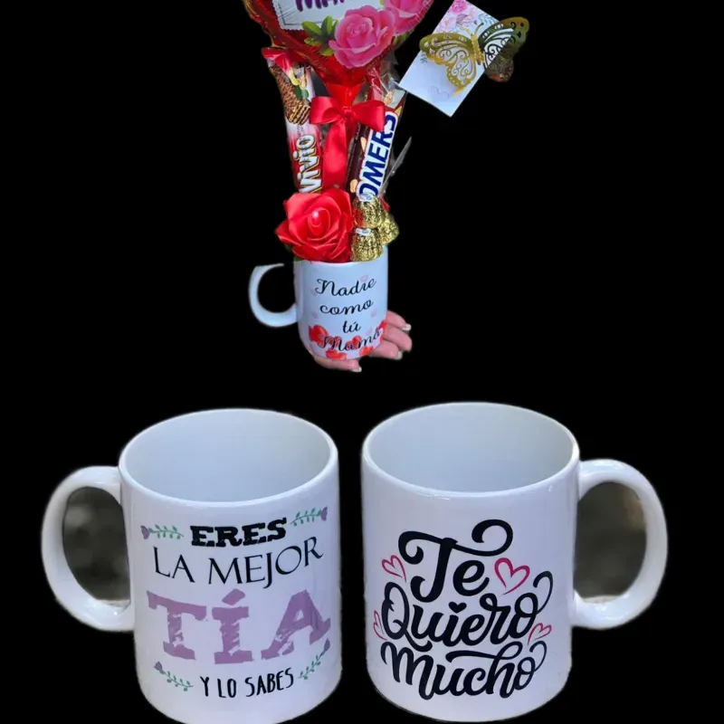 Jarras para tia van decoradas como las de Mamá