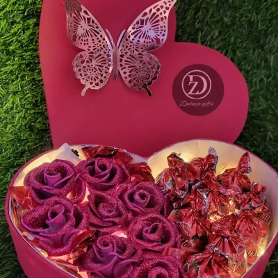 Caja en Forma de corazón 