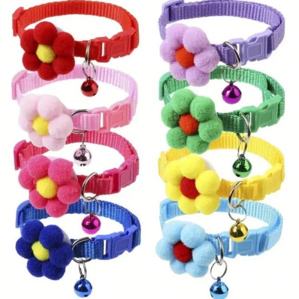 COLLARES CON FLOR