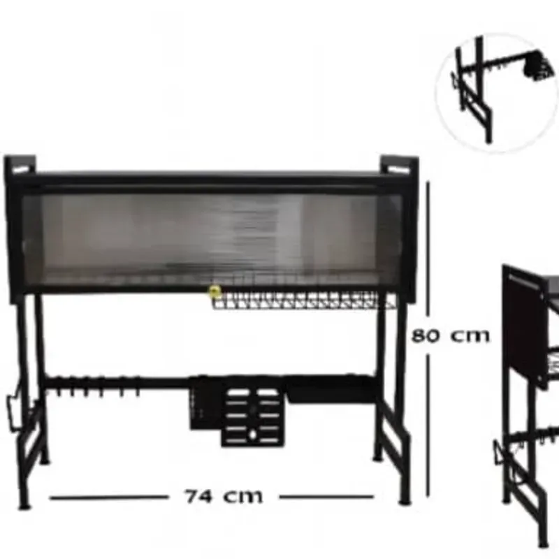 Platero metálico con puerta de acrílico