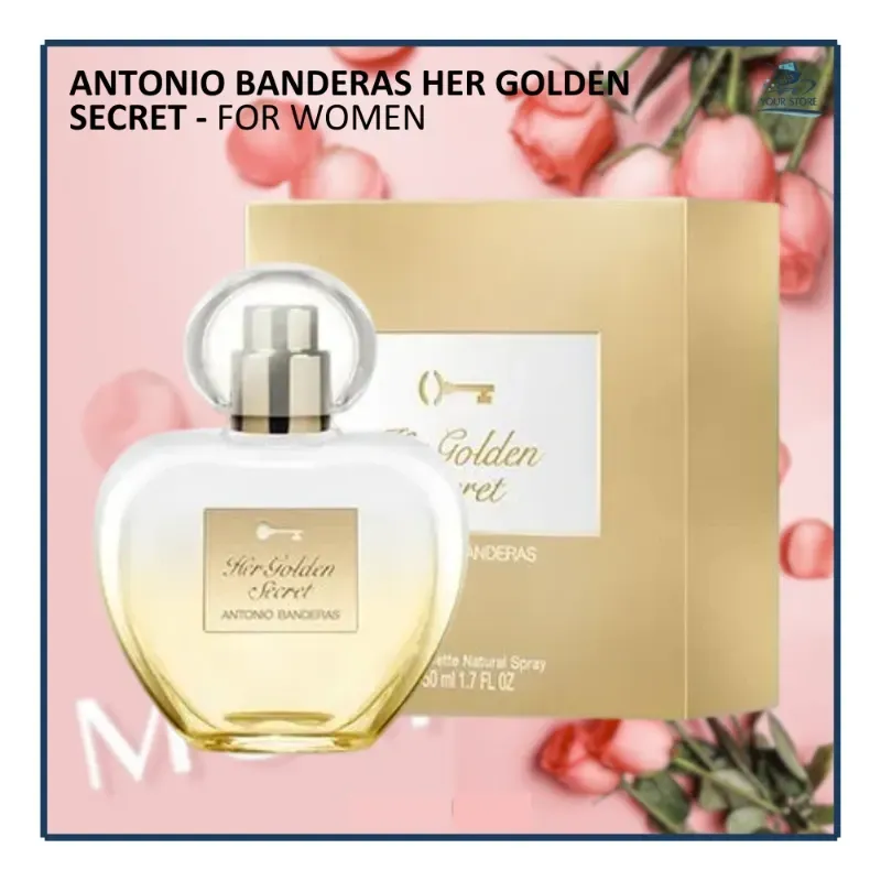 Antonio Banderas Her Golden Secret - for Women (50ml)