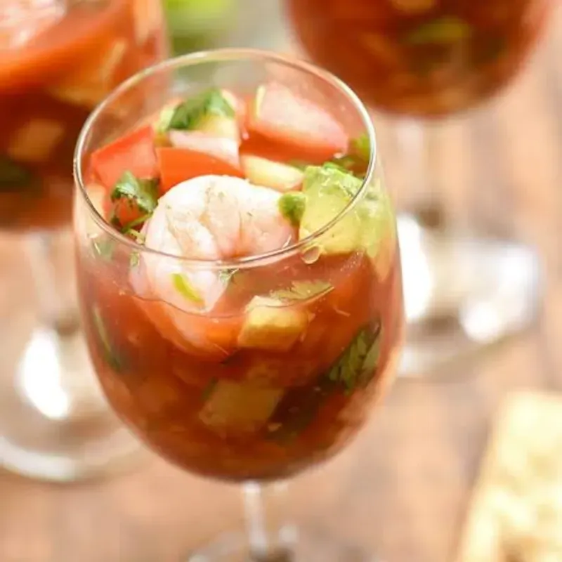 Coctel de camarones