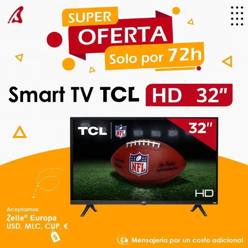 Smart TV TCL 32 pulgadas HD