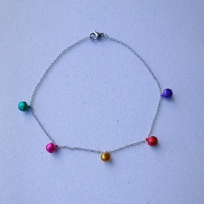 Tobillera con cascabeles
