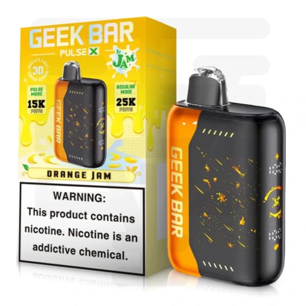 GEEK BAR PULSE X JAM EDITION — Orange Jam