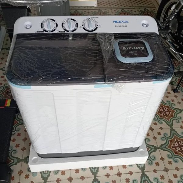Lavadora Semiautomática de 7 kg 〽️ Milexus