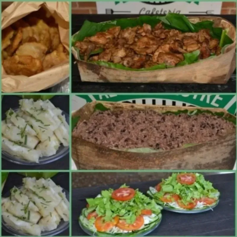 Combo para 10 personas. Costillas de cerdo asadas