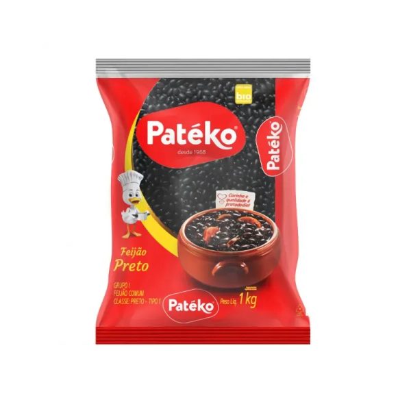 Frijol negro Pateko 1 Kg