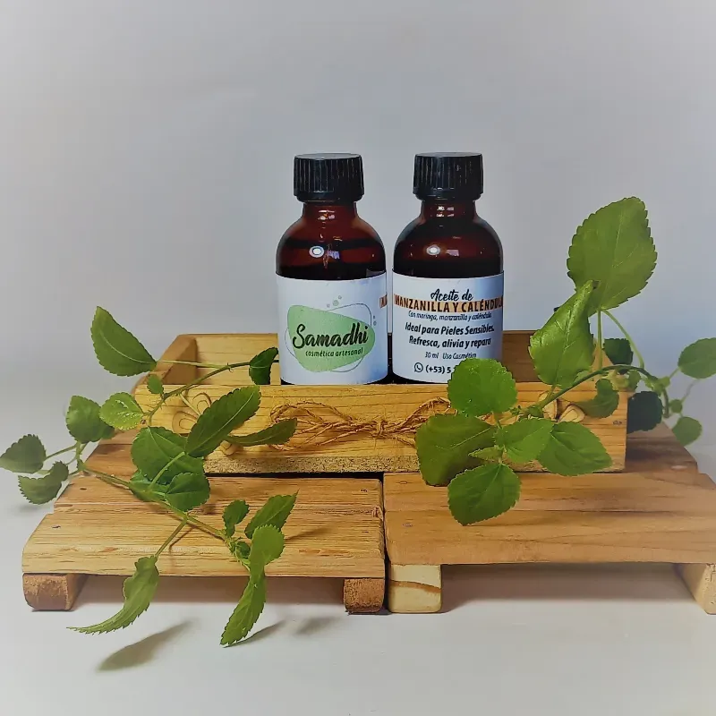 Aceite de Manzanilla y Caléndula