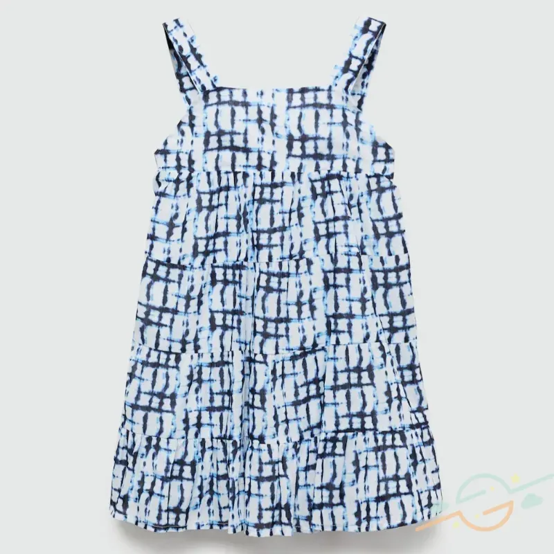 Vestido azul MANGO