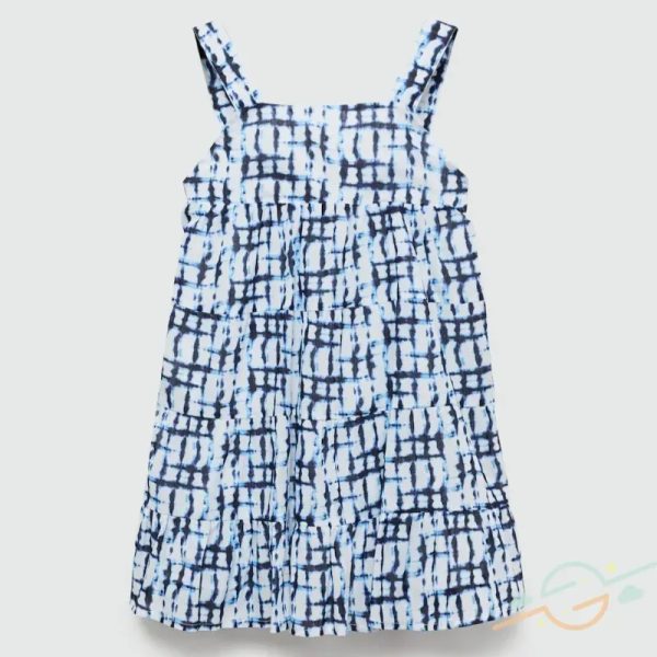 Vestido azul MANGO