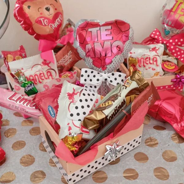 Cajita de regalo para el 14 de febrero 