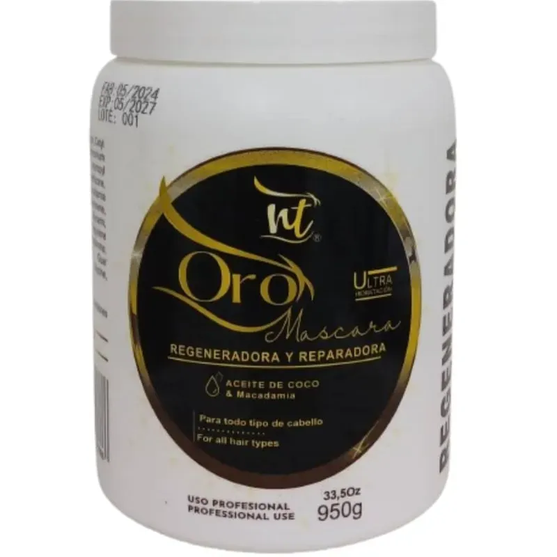 MASCARILLA DE ACEITE DE COCO Y MACADAMIA 950ML