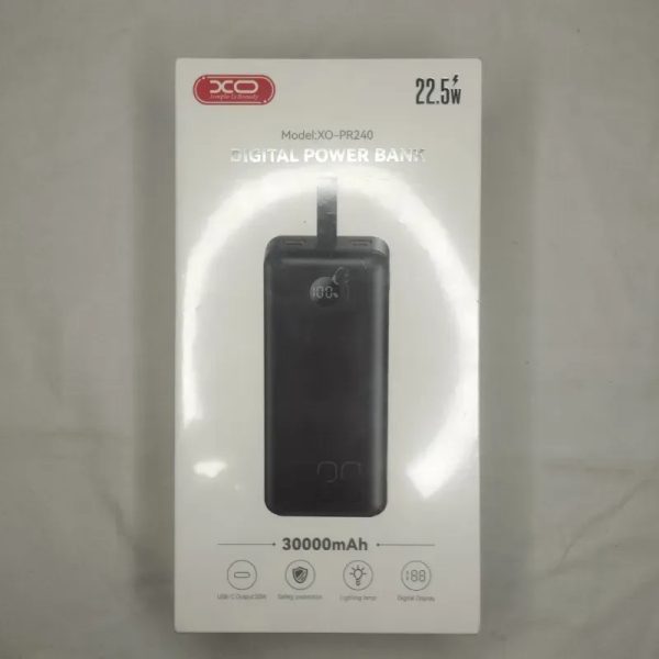 ⚡Power Bank Digital de gran capacidad 30 000 mAh
