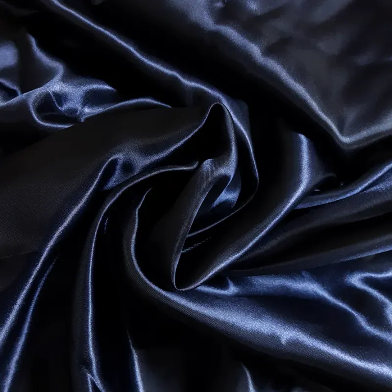 satén azul navy