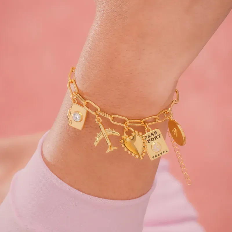 Pulsera Multicharms Alma Viajera + Caja especial