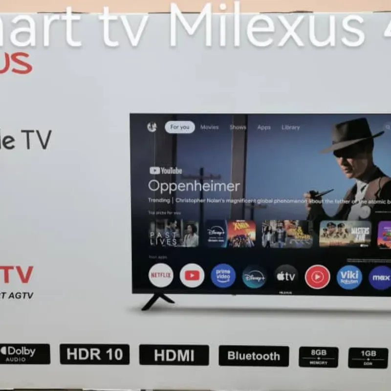 SMART TV MILEXUS 43" 225 USD