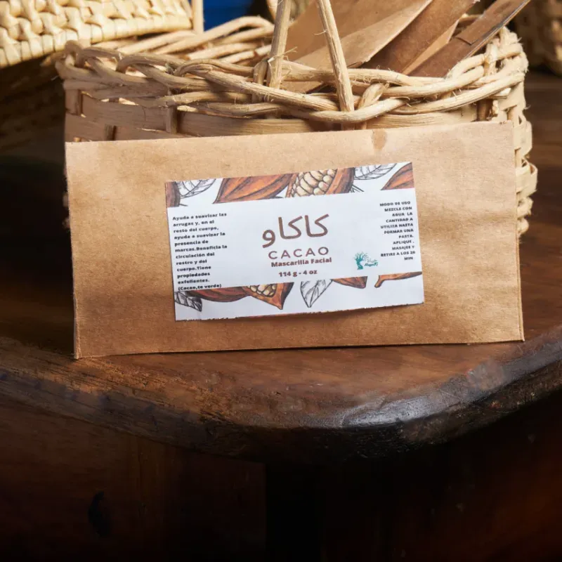 MASCARILLA DE CACAO - CHOCOLATERAPIA 