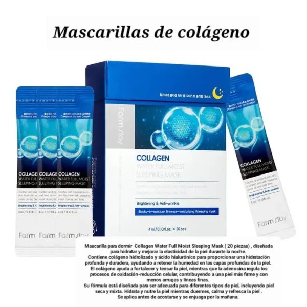 Mascarilla de colageno