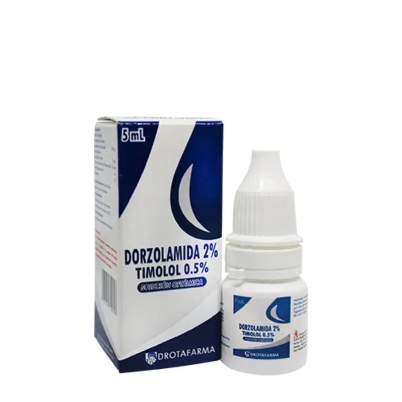 Dorzolamida + Timolol Oftalmólogico 5Ml