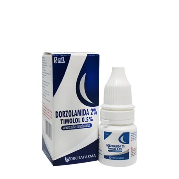 Dorzolamida + Timolol Oftalmólogico 5Ml