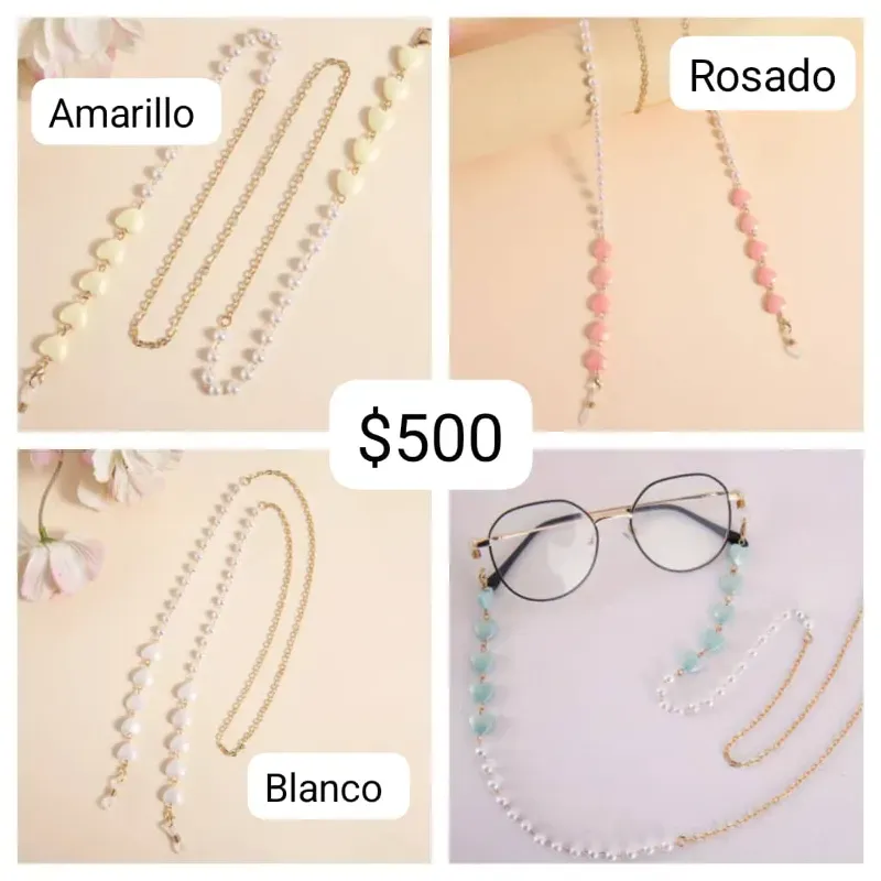 Colgante con cuentas para espejuelos