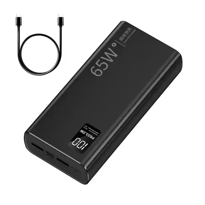 Power Bank de 50mil mAh Multiples USB Carga Rapida 65W
