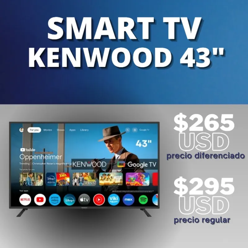 SMART TV KENWOOD 43"'