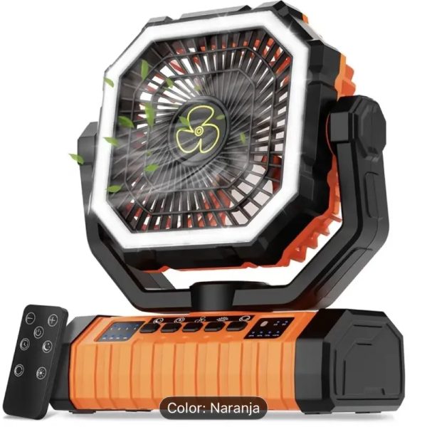Ventilador recargable
